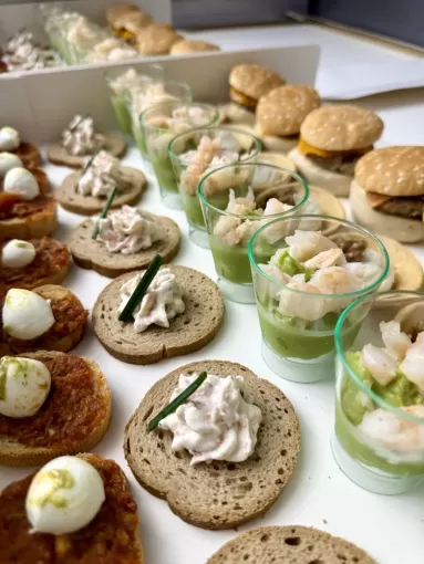 Buffet cocktail à sur mesure pour un mariage à Mongauzy, Langon, Chez Maly